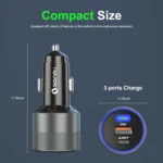 130W USB Pugan Car Fast Charger Cable With C Туре - Image 2