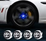 4pcs Car wheel hub caps – Wheel Rim Cover for protection against dust and debris