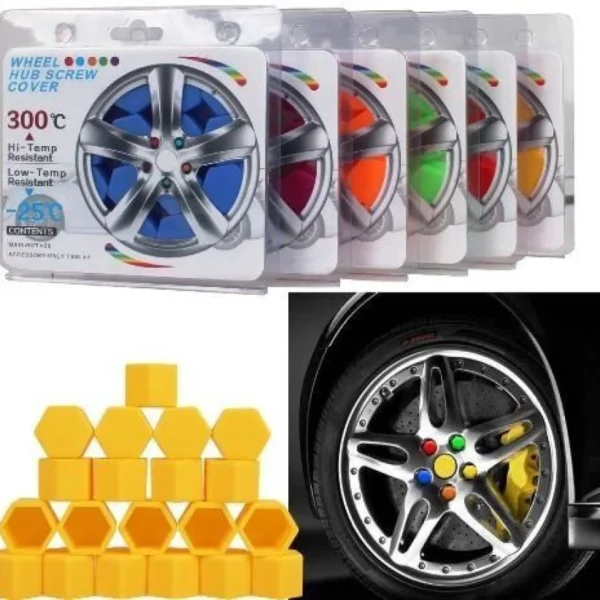 Car Wheel Nuts Bolts Screw Cover 20 pcs