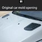 Carbon Fiber  Fake Air Vent For Bonnet