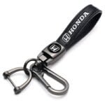 Premium PU Leather Car Keyring - Image 3