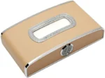 Car Tissue Holder with clock and number plate – 3 in 1 Tissue Box
