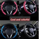 Carbon Fiber Car Half Steering Wheel Cover - Image 2