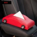 Car Shape Tissue Box with Clock - Image 2