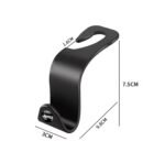 Back Seat Hanger 20Kg Load Capacity – 2pieces set - Image 4