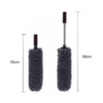 Extendable Soft Microfiber Car Duster- 2 Colours (Grey, Blue) - Image 2