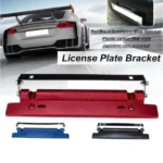 Carbon fiber license plate holder- Car Hanging plate holder - Image 3