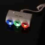 Car Ports Socket Dual USB Power Charger Adapter Output 3A - Image 3