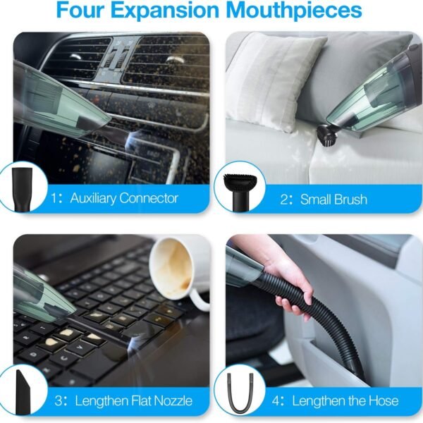 High Power Corded Car Vacuum Cleaner