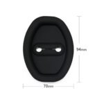 4PCS Car Door Lock Protective Silicone Covers - Shock-Absorbing Pads for Car Door Lock Buckle Protection - Image 11