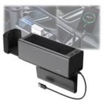 Baseus Deluxe Metal Armrest Console Organizer Dual USB Power Supply - Image 3