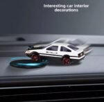 Mini AE86 Drift Car Rotating Dashboard Ornament – Classic Alloy Racing Car Model Decoration for Car Interior - Image 9