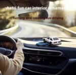 Mini AE86 Drift Car Rotating Dashboard Ornament – Classic Alloy Racing Car Model Decoration for Car Interior