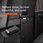 1 pair Car Seat Belt Stabilizer Clip Adhesive Car Seat Belt Limiter Stabilizer Fastener Interior Decorative - Image 3