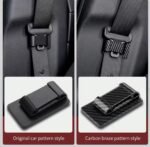 1 pair Car Seat Belt Stabilizer Clip Adhesive Car Seat Belt Limiter Stabilizer Fastener Interior Decorative - Image 4