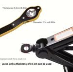 Universal Car Jack Handle Lever – Small Crank Handle with Tools for Car Jack Accessories - Image 5