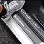 5 pieces Universal Carbon Fiber Car Door Sill Protector Stickers – For Toyota, Mitsubishi, Honda , Nissan , BMW & More - Image 10