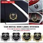 2 pieces 3D Metal Car Body Trunk Sticker Emblem Badge Decals Decoration - Image 3