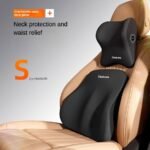 Luxury Memory Foam Car Neck & Waist Pillow | Comfort Support BD