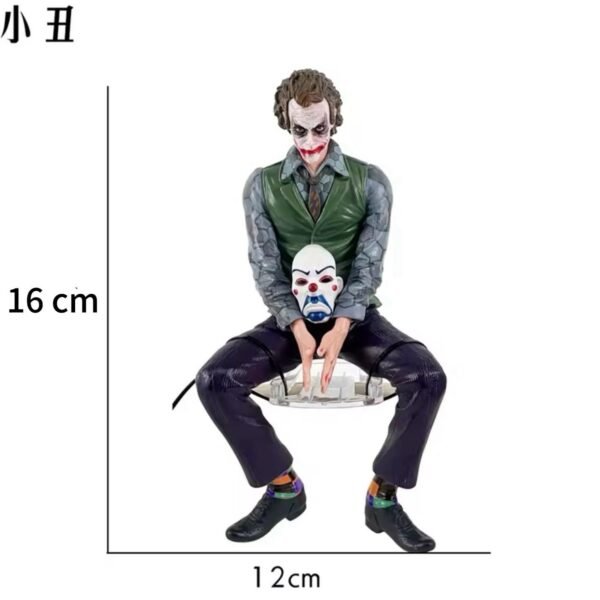 New Joker Heath Ledger Action Figure Car Decoration | Wild Mask Toy BD