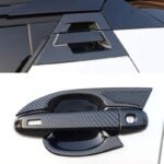 Carbon Fiber Door Handle Cover Kit — Stylish & Protective Car Trim Accessory - Image 3
