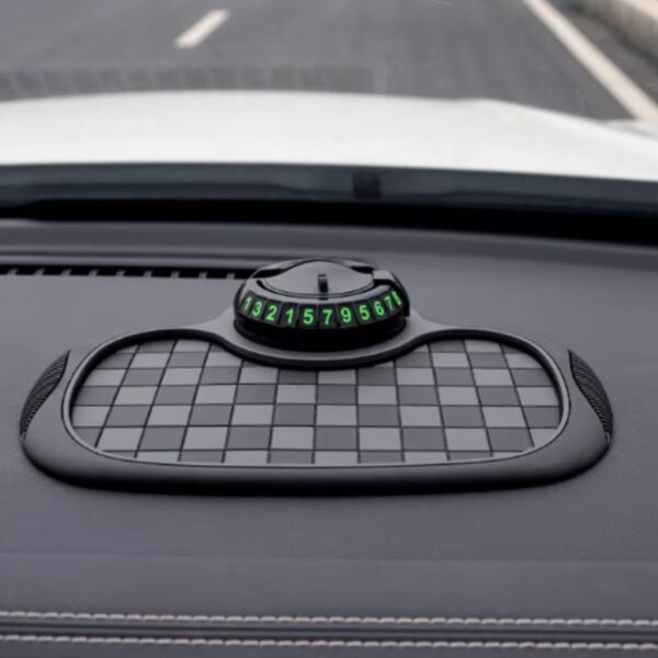 Non-Slip Car Dashboard Mat | Rubber Phone Holder Pad | Universal Anti-Slip Car Accessories